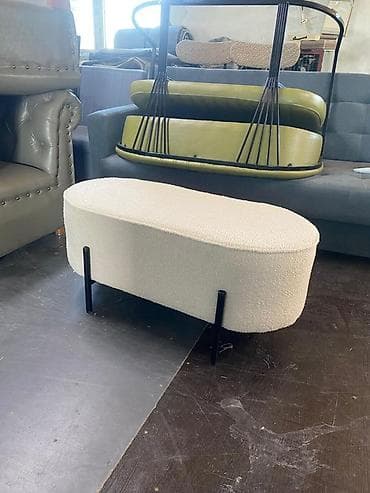 стол визажиста: Банкетка, Новый, Без полок, Бесплатная доставка, цвет - Бежевый — 3