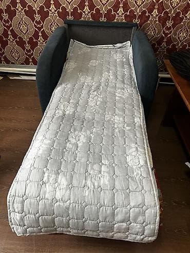 Массажные кресла: Кресло-кровать, Односпальный, цвет - Серый — 2