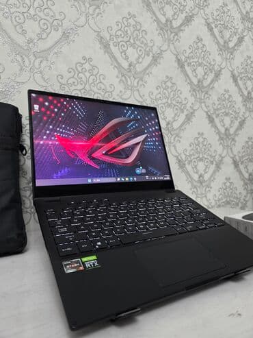 ультробук: Ультрабук, Asus, 16 ГБ ОЗУ, AMD Ryzen 9, 13.5 ", Б/у, Для несложных задач, память NVMe SSD — 2