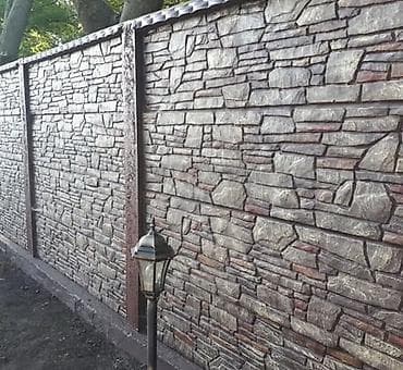 декор забор: Секционные железобетонные евро-заборы и панели - Материал — 3