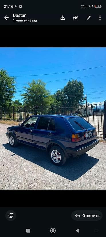 mers w220: Volkswagen Golf: 1991 г., 1.8 л, Механика, Бензин, Хэтчбэк — 5
