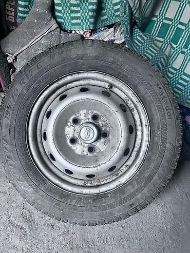 bmv e36: Железные Диски R 14 Hyundai, 1 шт, отверстий - 5, Б/у — 5