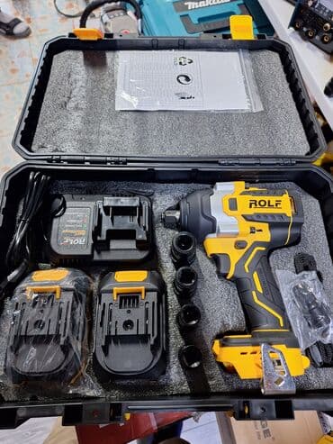 электрогайковерт купить: Аккумуляторный гайковерт, Новый, Бесплатная доставка — 1