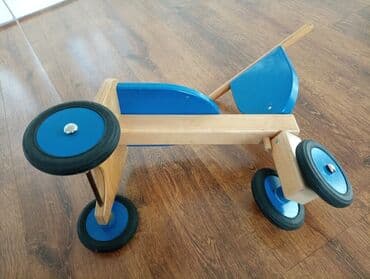 продаю в связи с переездом: Детский самокат (беговел) для детей до 4-5лет от фирмы Goki из — 5