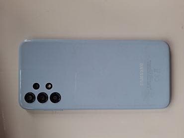 Samsung Galaxy A13, Б/у, 64 ГБ, цвет - Голубой, 2 SIM — 4