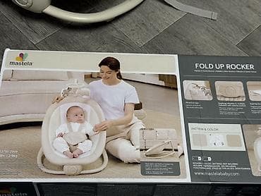 Детское шезлонг‑качалка Mastela Fold Up Rocker. - Назначение: для — 4
