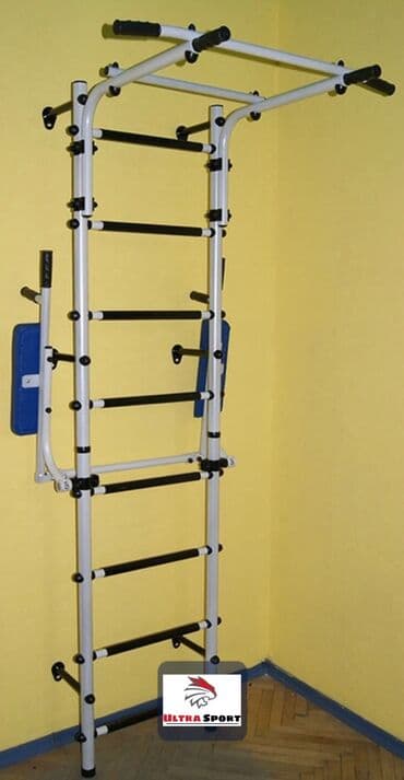 настенный турник: Российская шведская стенка 3в1 🇷🇺 -Доставка и установка по г. Бишкек- — 4