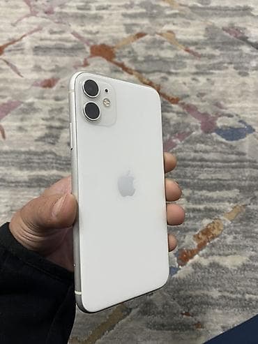 IPhone 11, Б/у, 128 ГБ, Белый, 77 % — 5