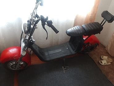 иж планета 2: Электроскутер (городской круизер) с двумя сиденьями и спинкой для — 1