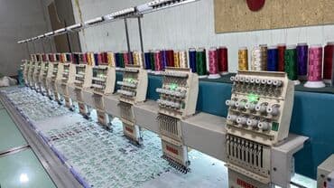 промышленные швейные машины ош: Продаю вышивальная машина. 12 головка. Состояние отличное — 3