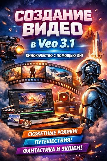 моушн дизайн услуги: 🎬 Создаю видео в Veo 3.1 Нужны ролики для YouTube, Shorts, Instagram — 1
