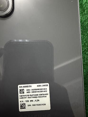 note 10 lite: Samsung Galaxy A56, Б/у, 256 ГБ, цвет - Черный, 2 SIM — 9