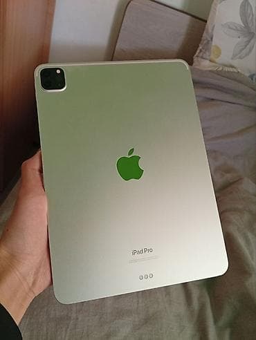 Планшет, Apple, память 128 ГБ, 11" - 12", Wi-Fi, Б/у, Классический цвет - Серебристый