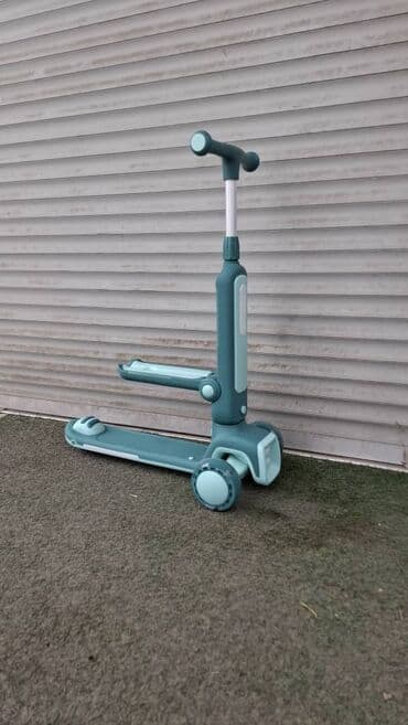 универсальные трехколесные коляски: Детский самокат, Трёхколёсный — 2