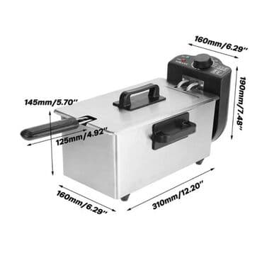 купить фритюрницу: Фритюрница Sokany для вашего дома .
Объем 3,5л .
гарантия 6мес — 7