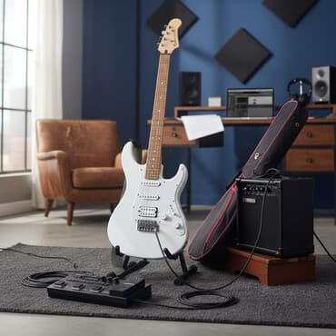 Продаю комплект электрогитары — всё, что нужно, чтобы сразу играть!