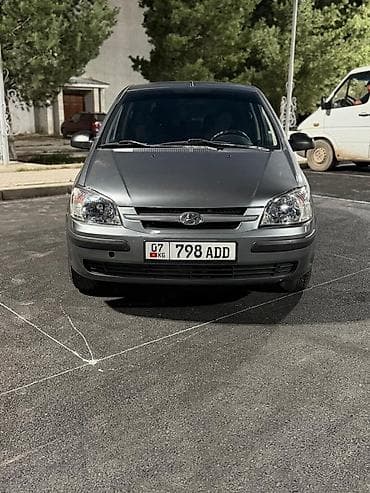 Унаа: Hyundai Getz: 2004 г., 1.1 л, Кол менен иштөөчү, Бензин, Хетчбек — 2
