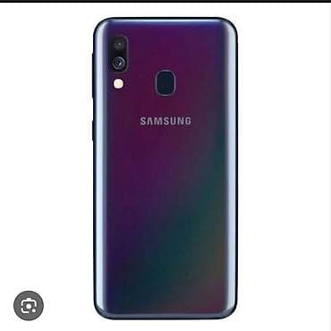 каленное стекло: Samsung Galaxy A40, Б/у, 64 ГБ, цвет - Черный, 2 SIM — 1