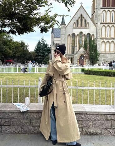 плащ дождовик: Плащ, Тренчкот, L — 4