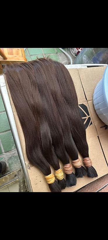 афронаращивание волос: Натуральные срезы волос для наращивания и изготовления трессов/капсул — 5