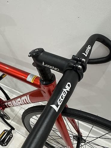 ns bikes: Фикс TSUNAMI snm100 Комплектация: Legend Цвет: красный Ferrari Рама — 5