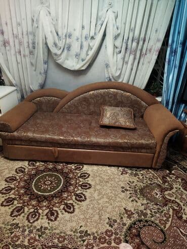 бу диваны бишкек: Продам диван раздвижной,с ящиками для белья .в хорошем состоянии — 4