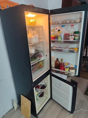 open box: Холодильник с нижней морозильной камерой, No Frost. Черный 16мин — 3