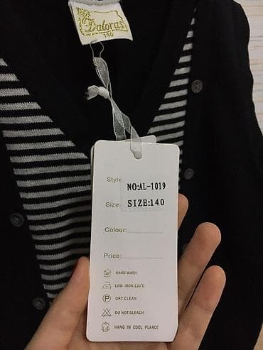 рейлы для одежды: Школьная форма, цвет - Черный, Новый — 6