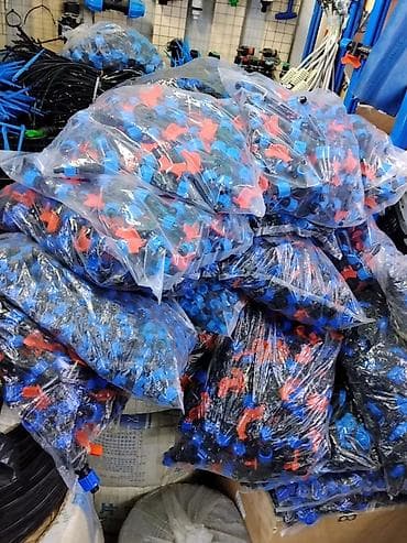 капельная полив: Капельные краны и фитинги для систем полива - Назначение: подключение — 1