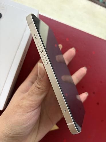 apple 13: IPhone 13, Б/у, 128 ГБ, Белый, Чехол, 89 % — 5