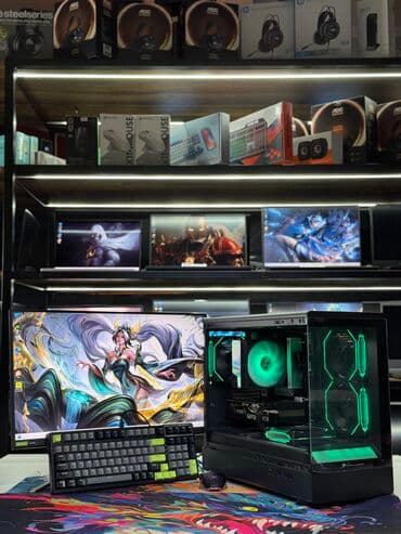 мониторы для игр купить: Компьютер, ядролор - 6, ОЭТ 32 ГБ, Оюндар үчүн, AMD Ryzen 5, NVIDIA GeForce RTX 3070, SSD — 1
