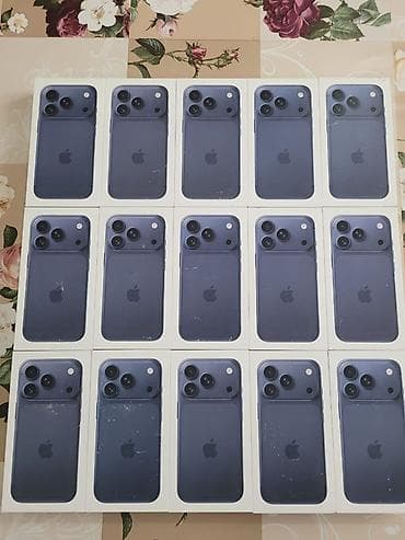 IPhone 17 Pro, Новый, 256 ГБ, Синий, Кабель, 100 %