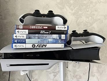 Игровая консоль PlayStation 5 (версия с дисководом) с комплектом