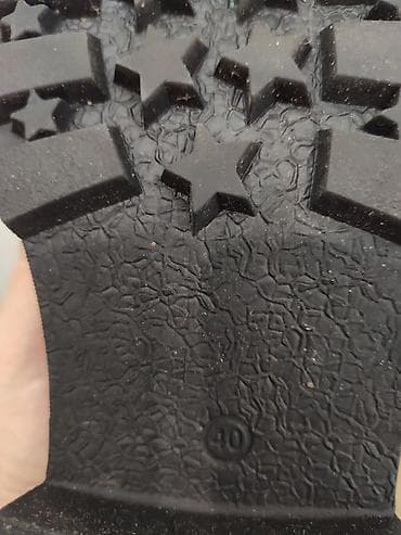 Айымдардын бут кийими: Черные ботинки в брутальном стиле - Модель: кожаные шнурованные — 6