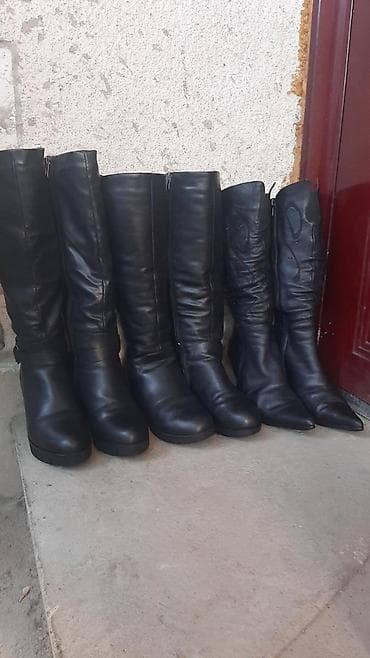 сапоги 32: Обуви 37-38 разм.Лето и зима — 1