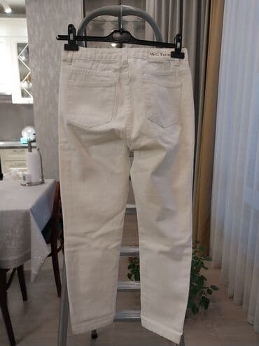 джинсы на девочку: Джинсы, Прямые, M — 6