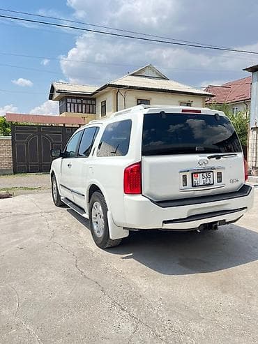 ижара авто: Infiniti QX56: 2006 г., 5.6 л, Автомат, Бензин, Жол тандабас — 4