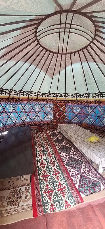 солнечные фанари: Аренда юрты, Каркас Металлический, 55 баш, Посуда — 4