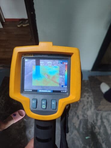 Поиск утечек воды тепловизором даже за коробом профессионально 100%