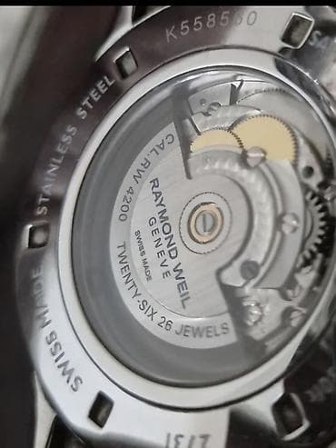 ac automatic: Классические часы часы, Raymond Weil, Швейцария, Водонепроницаемые, Оригинал, Мужские, Б/у — 5