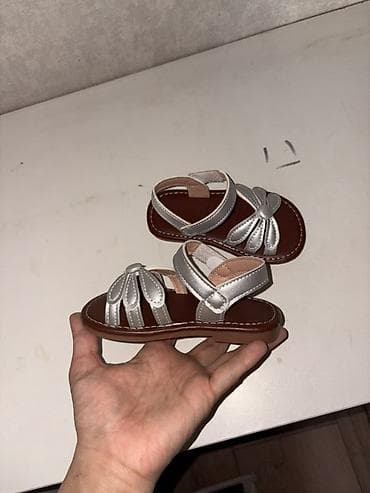 басаножки для девочек: Детские сандалии для девочки длина стопы 12,5-13 см - Модель — 2