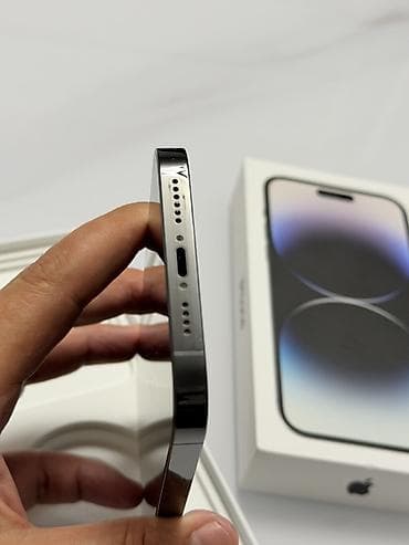 ophone 13 pro: IPhone 14 Pro Max, Б/у, 256 ГБ, Черный, Коробка, 88 % — 6