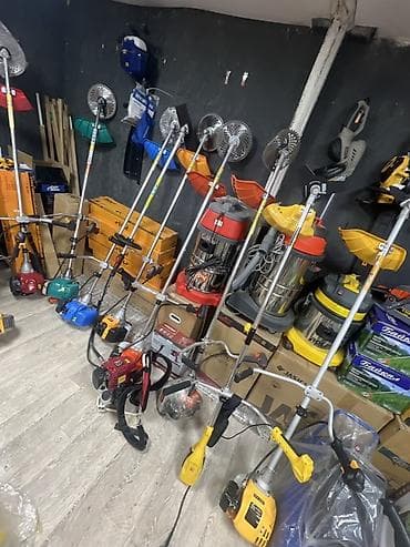 Садовая техника и оборудование: Триммер, мотокоса, Новый, Бензиновый, 2-х тактный двигатель, Самовывоз, Бесплатная доставка, Платная доставка — 1