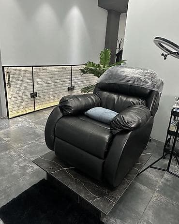 реклайнеры кресла: Реклайнер, Новый, Самовывоз, цвет - Черный — 5