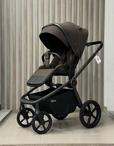 каляска: Коляска, Другой бренд, цвет - Коричневый, Новый — 2