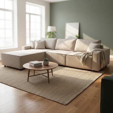 Угловой диван, C подушками, В рассрочку at lalafo.kg Угловой диван, C подушками, В рассрочку