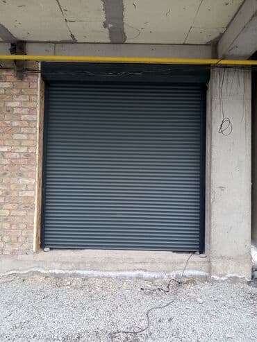 ворота для гаража цена: Ролл дверь, Жалюзи дверь, Алюминий, Бесплатная доставка, Бесплатная установка — 4