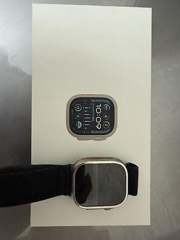 Смарт-часы в стиле Apple Watch Ultra. Основные особенности: -