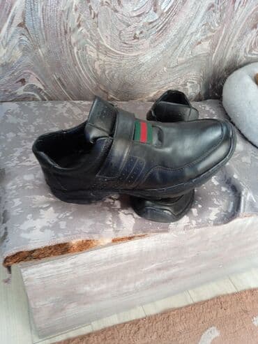 ecco 42: Мужские туфли, 42, Б/у, цвет - Черный, Самовывоз — 2