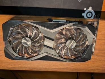коробка для видеокарты: Видеокарта, Б/у, AMD, Radeon RX, 8 ГБ, Для ПК — 2